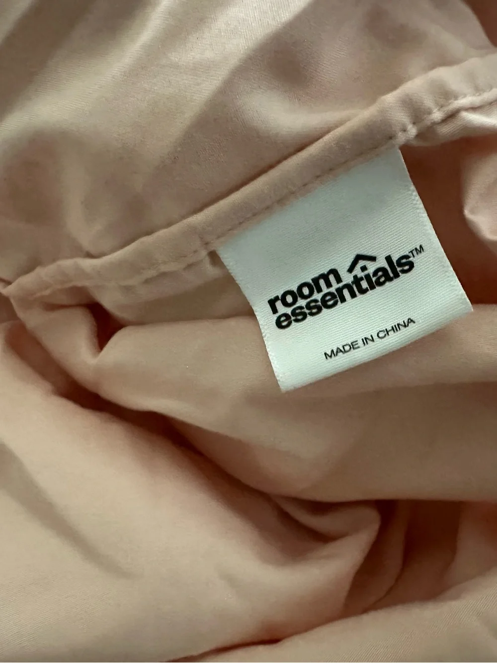 Room Essentials Full Pink Bed Sheets Polyester
